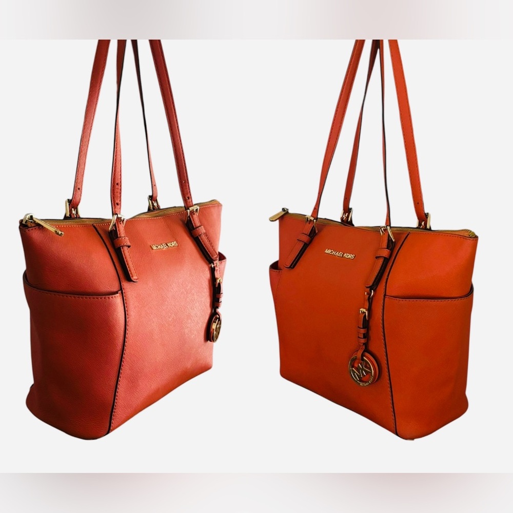 MICHAEL Michael Kors Orange Tote Bag - Picture 7 of 16